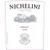 Nichelini Family Winery Merlot 2010 Front Label