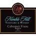 Nimble Hill Vineyard and Winery Reserve Cabernet Franc 2013 Front Label
