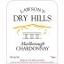 Lawson's Dry Hills Chardonnay 2013 Front Label