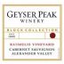 Geyser Peak Kuimelis Cabernet Sauvignon 1998 Front Label