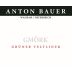 Anton Bauer Gmork Gruner Veltliner 2013 Front Label
