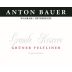 Anton Bauer Grande Reserve Gruner Veltliner 2013 Front Label