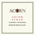 ACORN Winery Alegria Vineyards Axiom Syrah 2009 Front Label