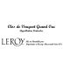Domaine Leroy Clos Vougeot Grand Cru 2013 Front Label