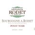 Antonin Rodet Bourgogne Rouge Pinot Noir 2013 Front Label