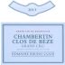 Bruno Clair Chambertin-Clos de Beze Grand Cru 2013 Front Label