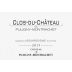 Chateau de Puligny-Montrachet Bourgogne Blanc Clos du Chateau 2013 Front Label