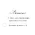 Domaine de Montille Beaune Les Perrieres Premier Cru 2016 Front Label