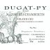 Dugat-Py Mazoyeres Chambertin 2013 Front Label