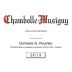 Domaine Georges & Christophe Roumier Chambolle-Musigny 2013 Front Label