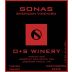 O.S Winery Sonas Merlot 2012 Front Label