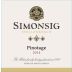 Simonsig Pinotage 2014 Front Label