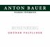 Anton Bauer Rosenberg Gruner Veltliner 2014 Front Label