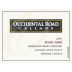 Occidental Road Cellars Horseshoe Bend Vineyard Pinot Noir 2007 Front Label