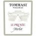 Tommasi Le Prunee Merlot 2014 Front Label
