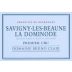 Bruno Clair Savigny les Beaune Dominodes 2014 Front Label