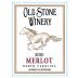 Old Stone Vineyard & Winery Merlot 2010 Front Label