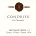 Vins de Vienne Condrieu La Chambee Blanc 2014 Front Label
