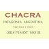 Bodega Chacra Treinta y Dos Pinot Noir 2014 Front Label