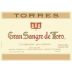 Torres Gran Sangre de Toro 2014 Front Label