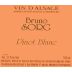 Bruno Sorg Pinot Blanc 2014 Front Label