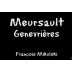 Domaine Francois Mikulski Mersault Les Genvrieres Premier Cru 2014 Front Label