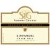 Dom. St. George STG Chalk Hill Zinfandel 1999 Front Label