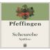 Pfeffingen Ungsteiner Herrenberg Spatlese Scheurebe 2015 Front Label
