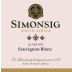 Simonsig Sauvignon Blanc 2015 Front Label