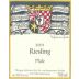 Bassermann-Jordan Estate Riesling 2000 Front Label