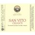 San Vito Chianti 2015 Front Label