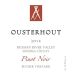 Ousterhout Wine & Vineyard Bucher Vineyard Pinot Noir 2014 Front Label