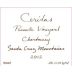 Ceritas Pinnacle Vineyard Chardonnay 2012 Front Label
