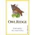 Owl Ridge Wines Zinfandel 2014 Front Label