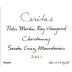 Ceritas Peter Martin Ray Vineyard Chardonnay 2011 Front Label