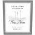 Sterling Three Palms Vineyard Merlot 1999 Front Label