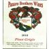 Panaro Brothers Winery Pinot Grigio 2010 Front Label