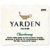 Yarden Chardonnay (OK Kosher) 2000 Front Label