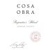 Cosa Obra Proprietors Blend Red 2008 Front Label
