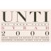 Unti Syrah 2000 Front Label