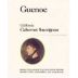 Guenoc California Cabernet Sauvignon 2000 Front Label