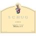Schug Merlot 2008 Front Label