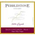 Pebblestone Cellars Ellis Vineyards Block 7 Syrah 2008 Front Label