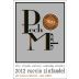 Pech Merle Winery Cuccio Zinfandel 2012 Front Label