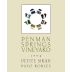 Penman Springs Vineyard Petite Sirah 2004 Front Label