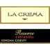 La Crema Reserve Zinfandel 1998 Front Label