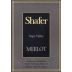 Shafer Napa Valley Merlot 1997 Front Label