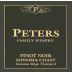 Peters Family Winery Stage Vineyard Pinot Noir 2006 Front Label