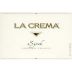 La Crema Syrah 2000 Front Label