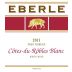 Eberle Cotes-du-Robles Blanc 2011 Front Label